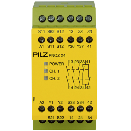 774738 PNOZ X4 230VAC 3n/o 1n/c