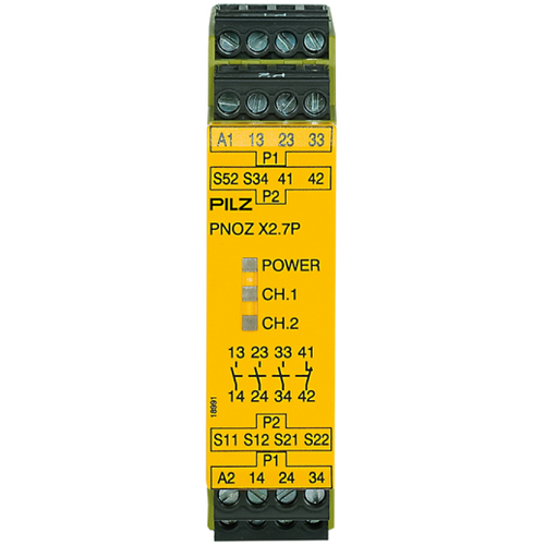 777305 PNOZ X2.7P 24VACDC 3n/o 1n/c