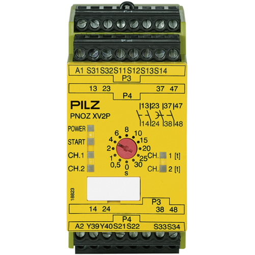 777512 PNOZ XV3P 3/24 VDC 3n/o 2n/o t