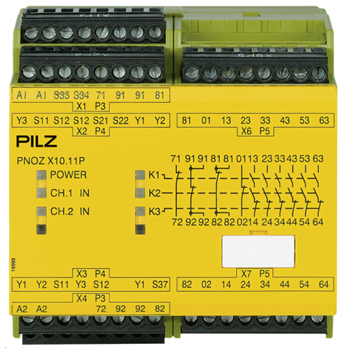 777750 PNOZ X10.11P 24VDC 6n/o 4n/c 6LED