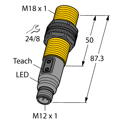 BCT5-S18-UP6X2T-H1151 Capacitive Sensor