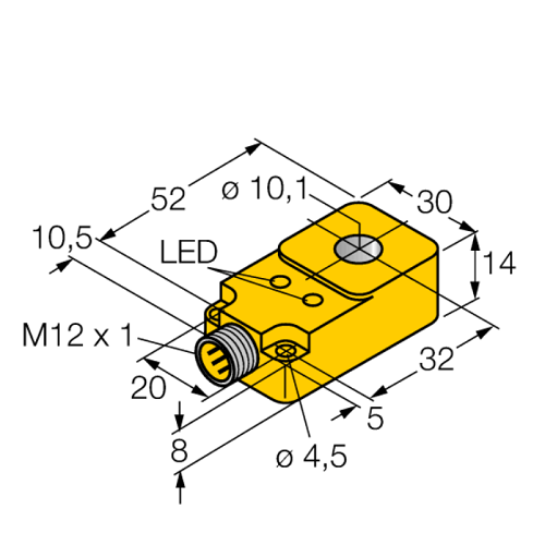 BI10R-Q14-AP6X2-H1141 Inductive Sensor