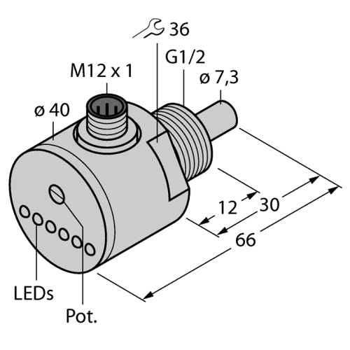 FCS-GL1/2A4-AP8X-H1141 Flow Monitoring
