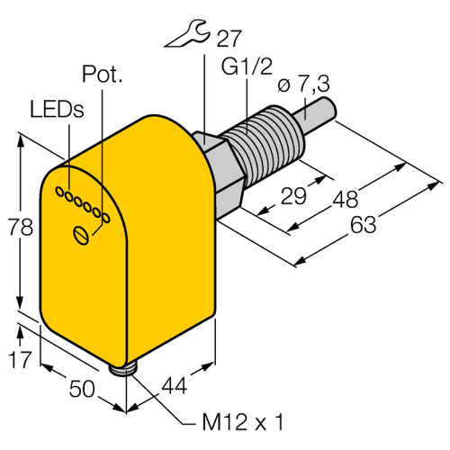 FCS-GL1/2A4P-AP8X-H1141 Flow Monitoring