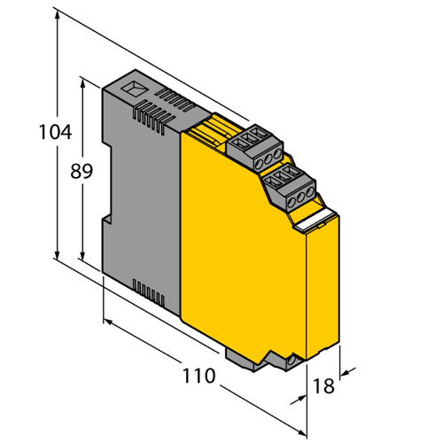 IM1-121EX-R Isolating switching amplifier